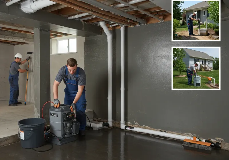 Basement Waterproofing and Flood Prevention process in Bessemer City, NC